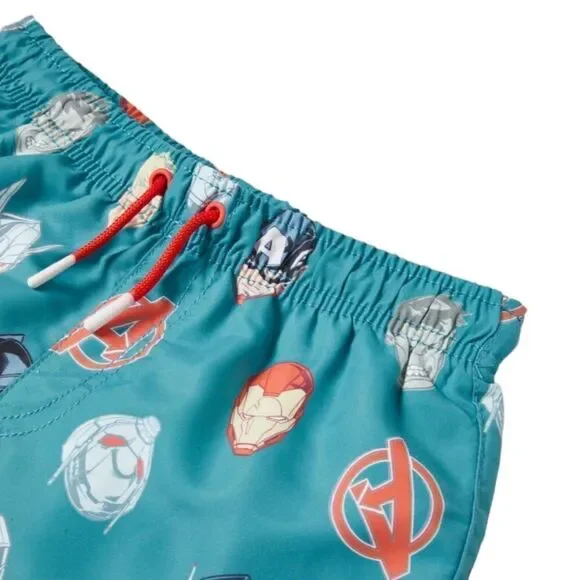 ZARA Kids | Greenish | AVENGERS © MARVEL SWIMSUIT - Picture 3 of 7